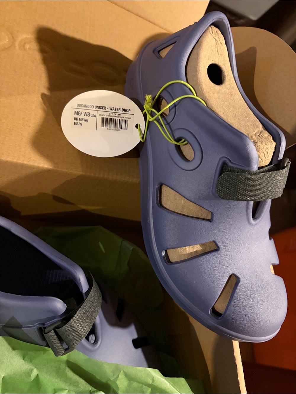 Unisex Water Drop Clog - Lavender